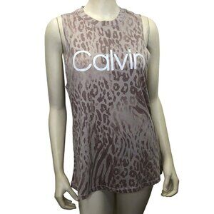 CALVIN KLEIN PERFORMANCE SLEEVELESS‎ active TOP SM NWT